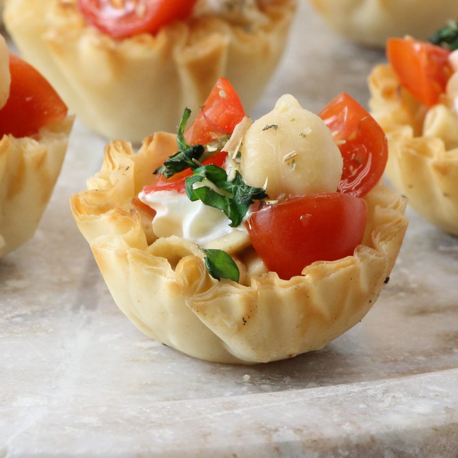 Athens Foods | Mini Layered Greek Dip Phyllo Bites | Athens Foods