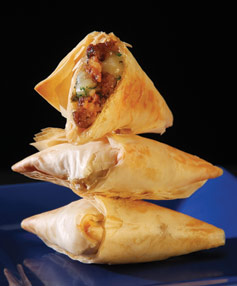 Athens Chorizo Triangles