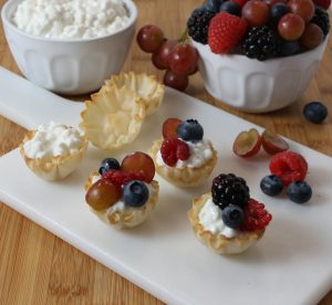 snack - lite bites phyllo shells