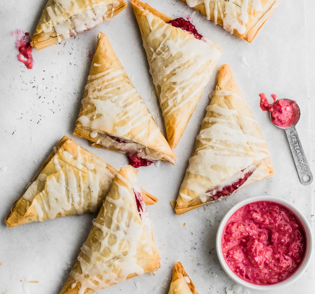 Athens Foods Raspberry Turnovers With Phyllo Dough Athens Foods