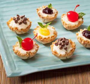 phyllo shells petite cheesecake cups