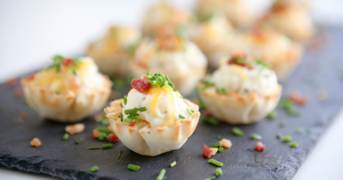 Athens Foods | Loaded Potato Bites - Phyllo Shells | Athens Foods