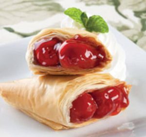 best of 2019 - cherry phyllo turnover