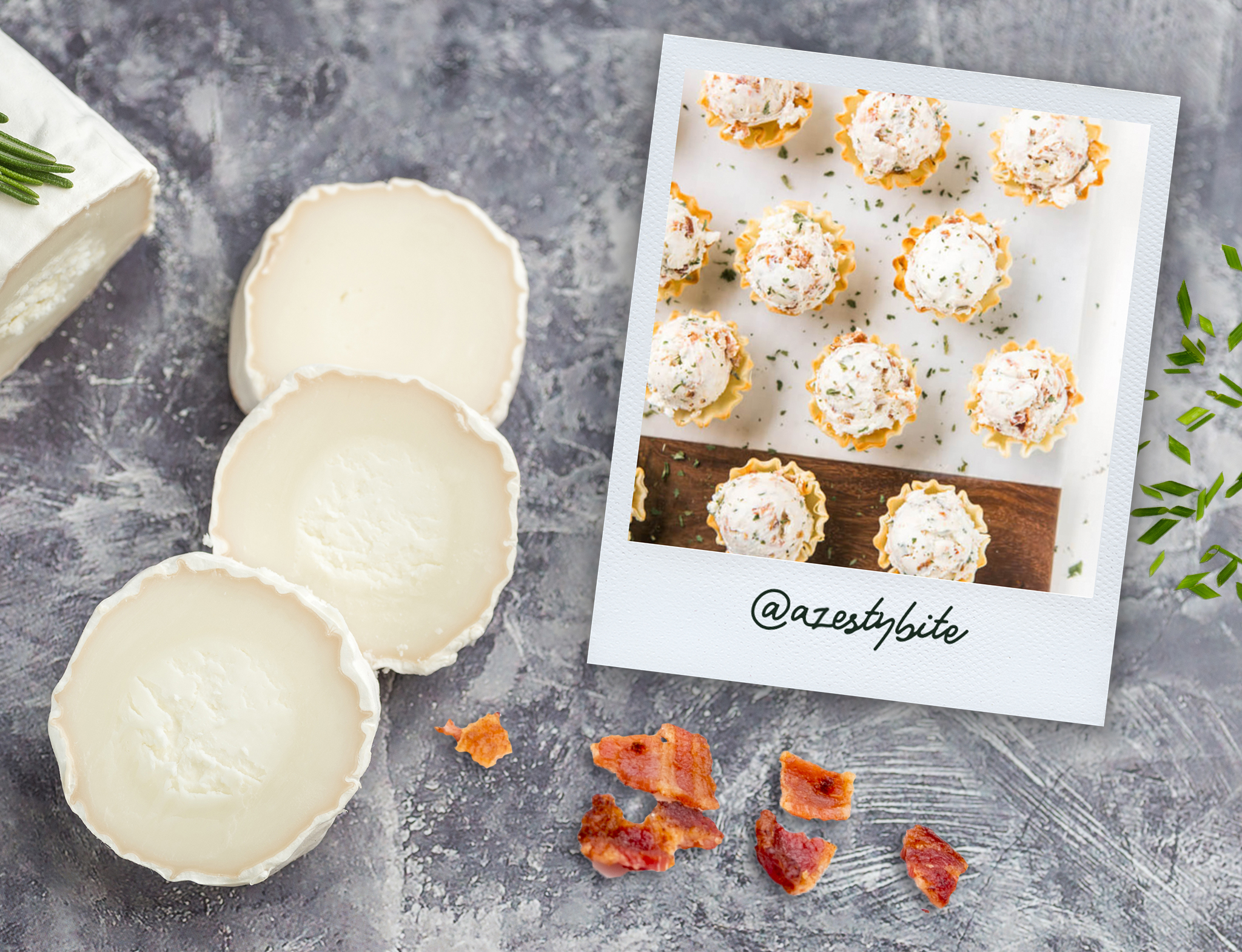 Athens Foods | Honey Bacon Goat Cheese Phyllo Bites