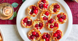 Bog and Brie Phyllo Bites Appetizer