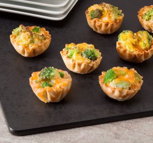 broccoli and cheddar bites - 10 spring side dishes