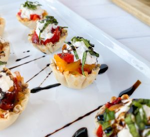 Roasted Red Peppers & Burrata Phyllo Cups - Phyllo Shells - Athens Foods