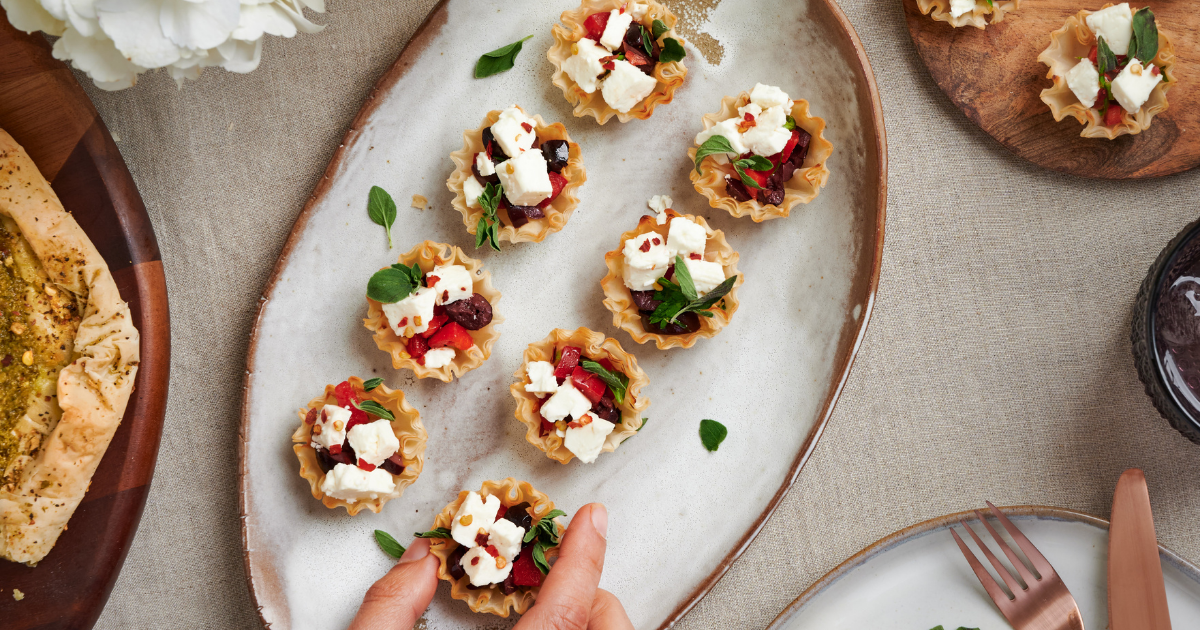 Athens Foods | Kalamata Feta Phyllo Shells Recipe | Athens Foods