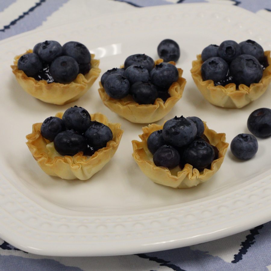 Athens Foods | Brie and Blueberry Phyllo Bites - Athens Foods