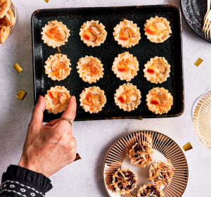 Italian Almond Tarts Dish from Athens Holiday Entertaining Guide