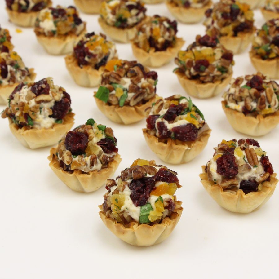 Athens Foods | Fruit and Pecan Goat Cheese Phyllo Shells - Athens Foods